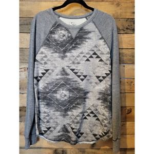 SALE-American Eagle men's Heritage Aztec design thermal size medium